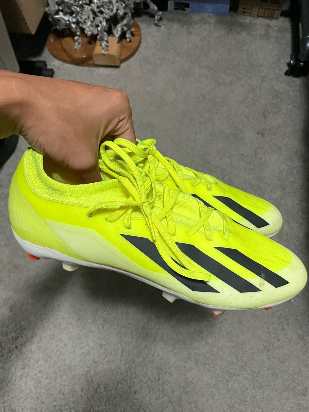 Adidas X Crazyfast League Firm Ground Cleats Size 10